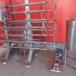 Pasteurizador Tubular para Polpa de Fruta