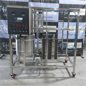 Pasteurizador a Placa para Leite